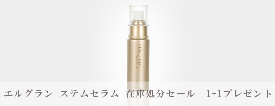 エルグラン ステムセラム 在庫処分セール